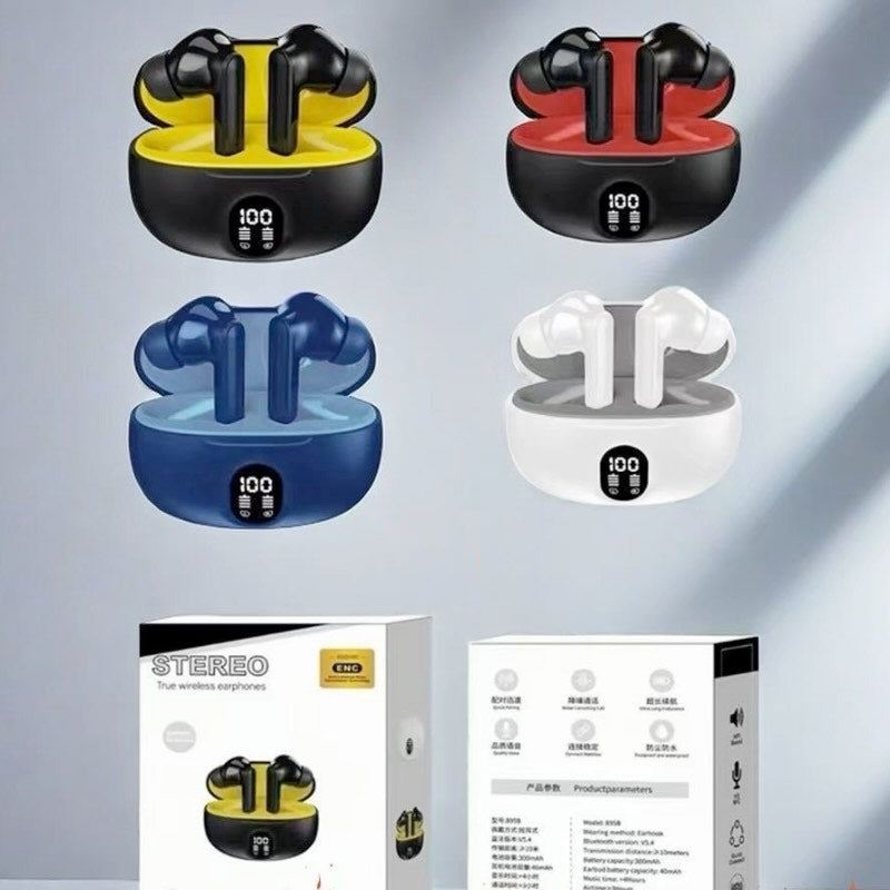 M04 TWS Wireless Earbuds Bluetooth 5.3 | LED Display | Bass Sound & Fast Charging Clear sound, deep bass, wireless