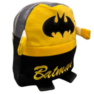Cute Plush Batman Character Backpack | Stuffed School Bag & Gift for Kids Adorable Soft Plush Kids Backpack