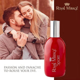 Royal Mirage Sport Eau De Cologne 120ml | Long-Lasting Refreshing Unisex Perfume Fresh unisex cologne spray